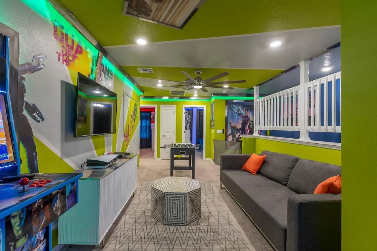 Marvelous Home Private With Pool And Ps5 Davenport United States